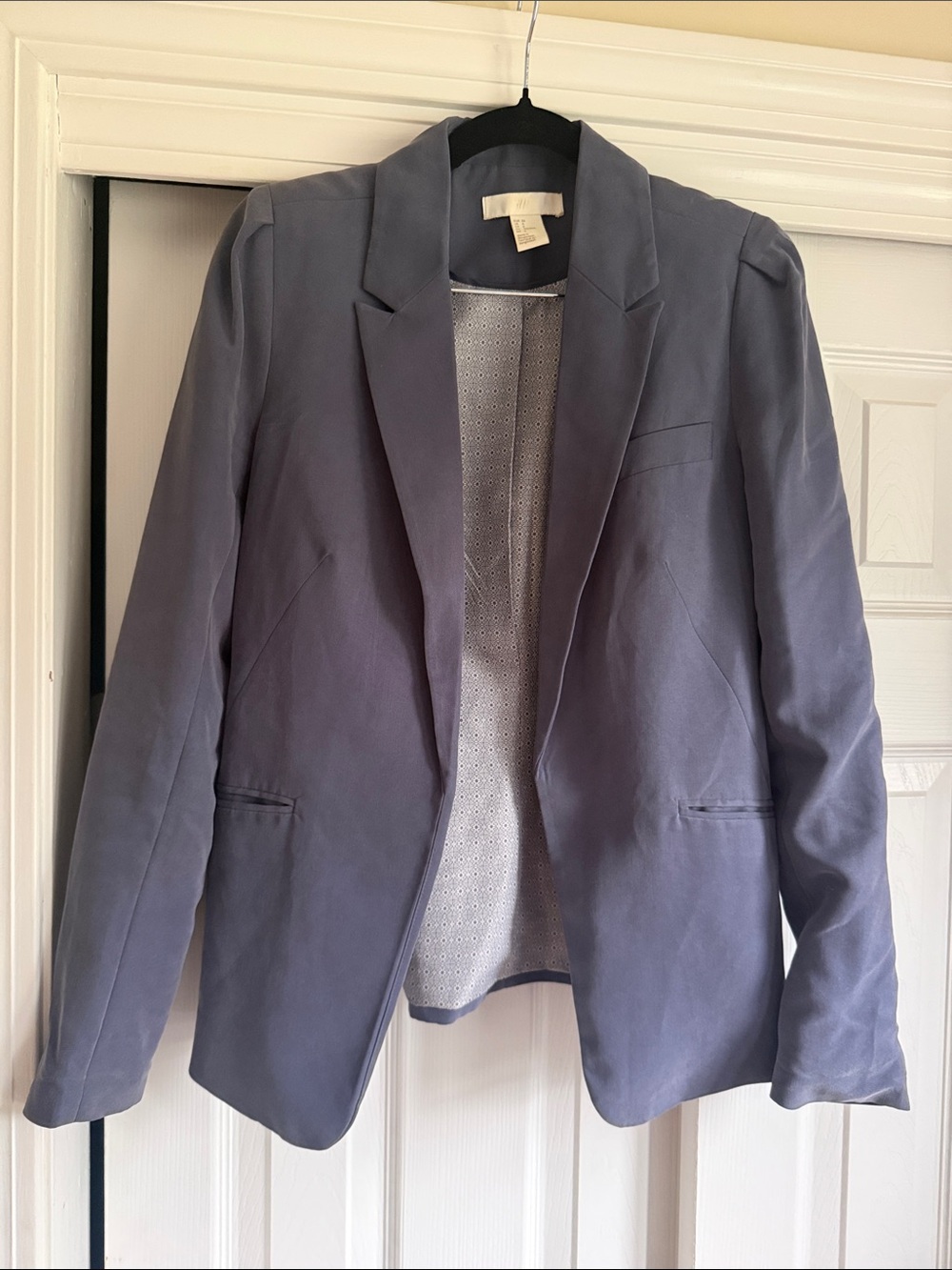 H&M Women’s Blue Tailored Blazer Jacket